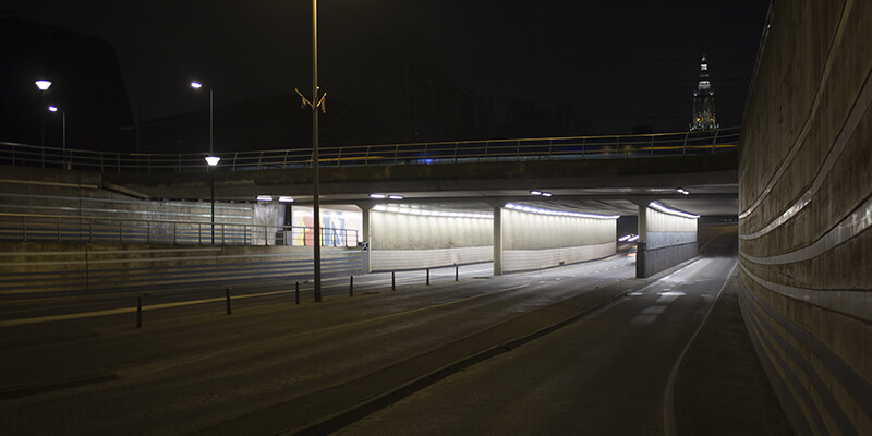 LED verlichting tunnels - Saled