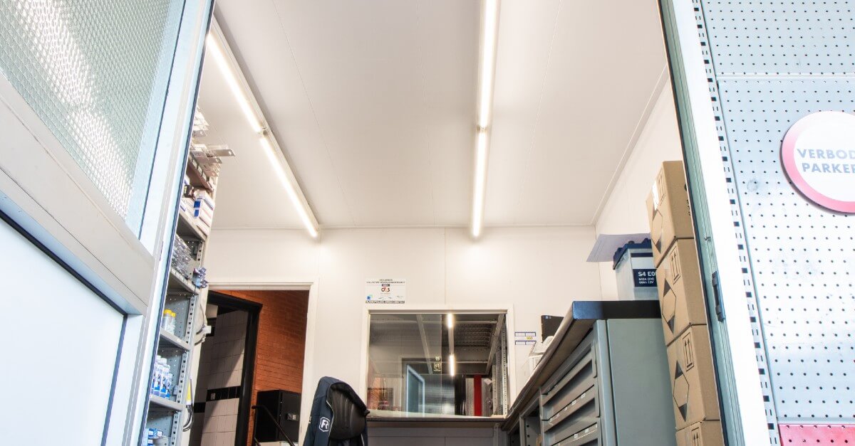 freeroad LED verlichting kantoor